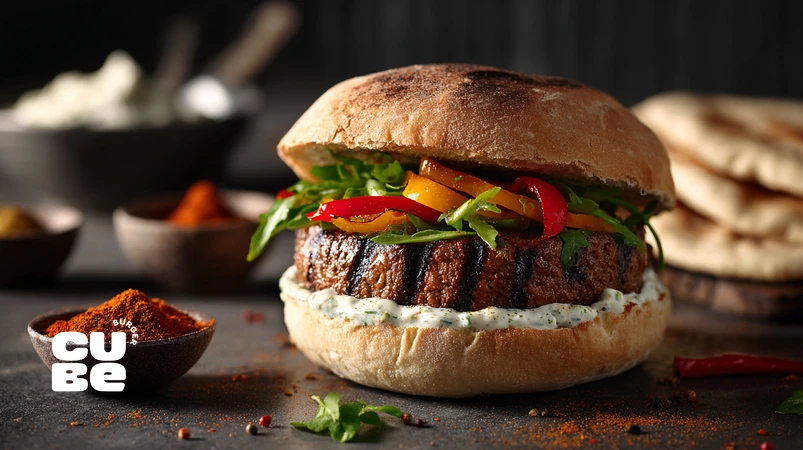 برگرهای آفریقایی؛ ترکیب ادویه‌های گرم، نان‌های محلی و طعم‌های فرهنگی منحصربه‌فرد