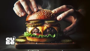 لقمه‌گردانی در برگر؛ ترتیب گازها برای رسیدن به بهترین تعادل طعم