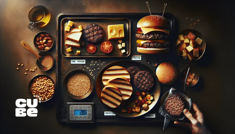 مقایسه ارزش غذایی برگرها؛ تحلیل کالری، پروتئین، چربی و ترکیبات سالم