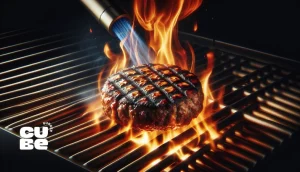 گریل با شعله مستقیم