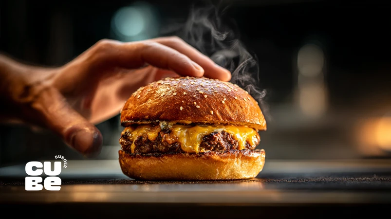 استاندارد نان تازه در تجربه برگر؛ نقش نان در ساخت هویت طعمی کیوب