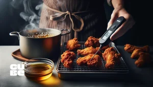 سرخکردن سالم مرغ؛ کنترل دما، روغن و جذب چربی