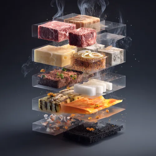 لایه بندی هوشمند در برگرها