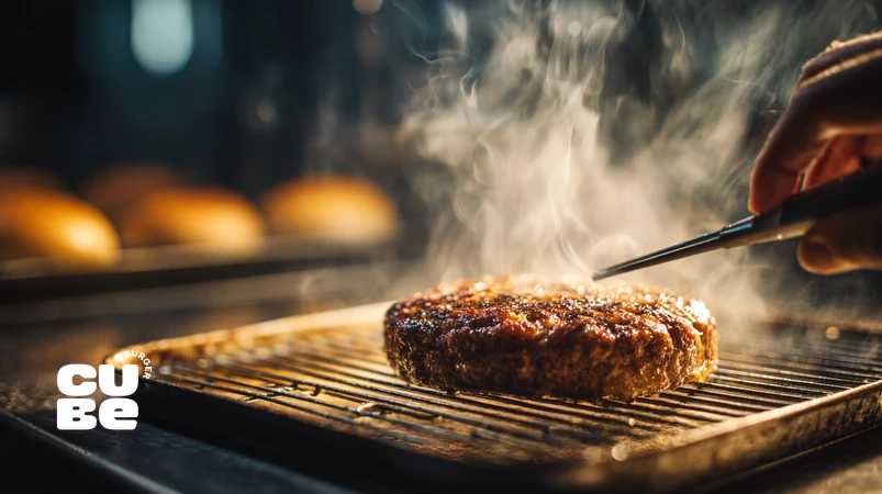 پخت برگر در فر؛ راهنمای طعم یکنواخت، سلامت بیشتر و کنترل حرارت