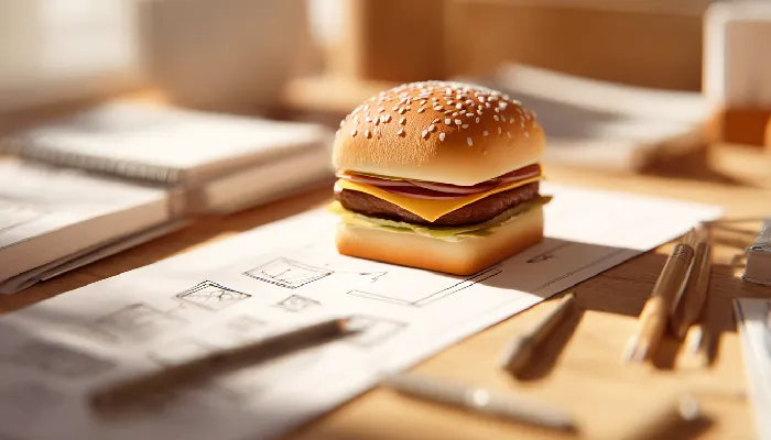 برگه تحریریه کیوب برگر