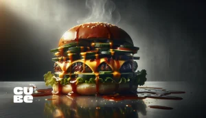 تغییر تجربه نهایی با جایگذاری هوشمند سس در میان اجزای برگر