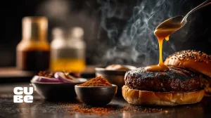 سس‌های دودی مخصوص برگر؛ راز رایحه آتش، چوب و طعم گریل‌شده واقعی