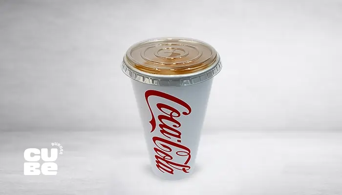 نوشابه لیوانی زرد